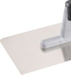 Festa Hladítko nerez hladké, 2 oblé rohy, 280 x 130 mm, gumová rukojeť