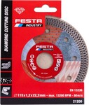 Festa Kotouč diamantový turbo O 115 x 1,4 x 22,2 mm