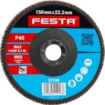 Festa Kotouč lamelový brusný na kov a nerez, O 150 x 22,23 mm, zrnitost 40