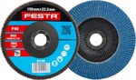 Festa Kotouč lamelový brusný na kov a nerez, O 150 x 22,23 mm, zrnitost 40
