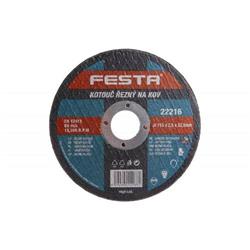 Festa Kotúč na rezanie kovov O 150 x 1,6 x 22,2 mm