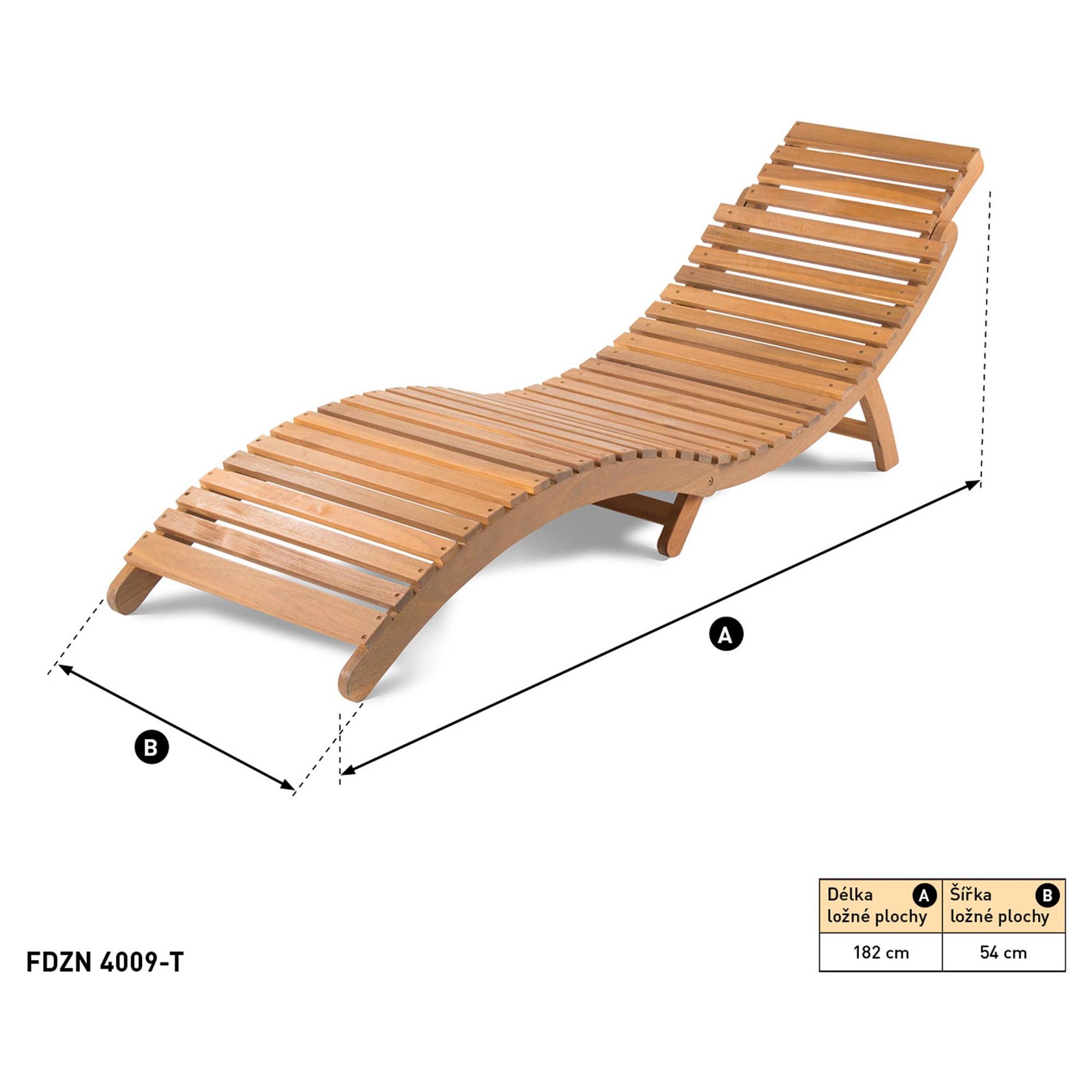 Fieldmann FDZN 4009-T Zahradní lehátko Adria