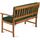 Fieldmann FDZN 4013-T 2-miestna záhradná lavica