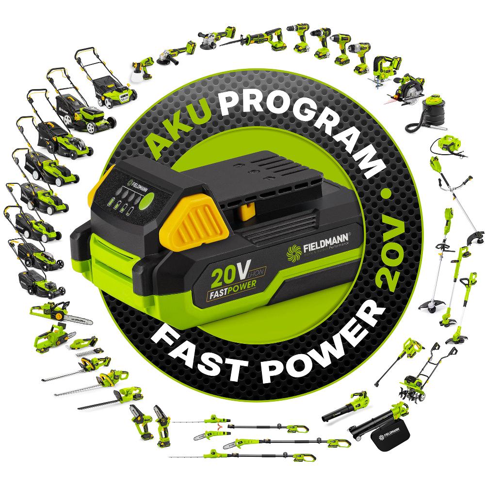 Fieldmann FZS 70725-0 AKU krovinorez 2x20V