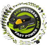 Fieldmann FZS 70725-0 AKU krovinorez 2x20V