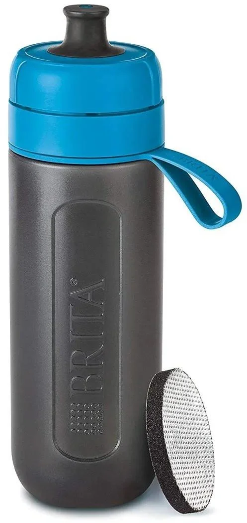 Filtračná fľaša na vodu Brita Fill&Go Active modrá, 0,6 l