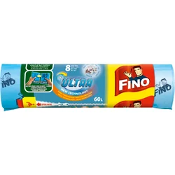 FINO Ultra Aroma 60 l vrece na odpadky 8 ks - modré