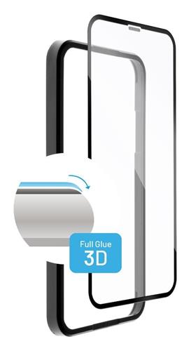Fixed Ochranné tvrdené sklo 3D Full-Cover pre Apple iPhone 13 Mini, čierne FIXG3DA-724-BK