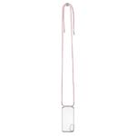 FIXED Pure Neck puzdro s ružovou šnúrkou pre Samsung Galaxy A14/A14 5G