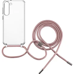 FIXED Pure Neck puzdro s ružovou šnúrkou pre Samsung Galaxy S23+