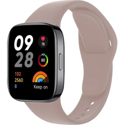 FIXED Silikónový remienok pre Xiaomi Redmi Watch 3, ružový