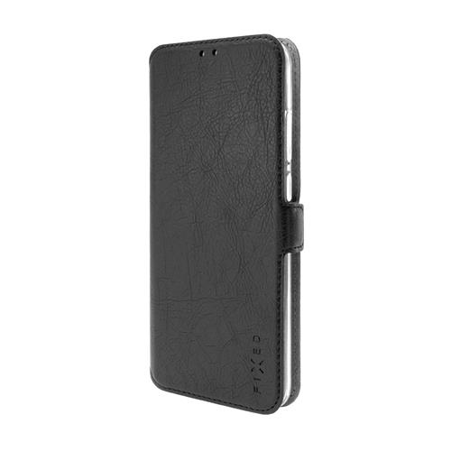FIXED Tematické puzdro typu kniha pre Realme C11 (2021), čierne