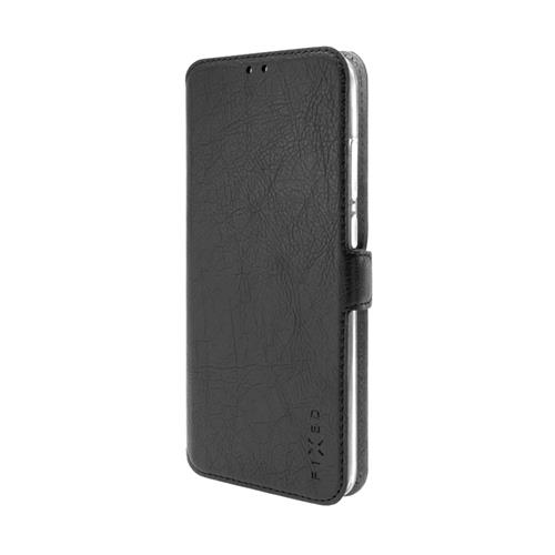 FIXED Tematické puzdro typu kniha pre Realme C33, čierne