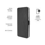 FIXED Tematické puzdro typu kniha pre Samsung Galaxy A04s, čierne