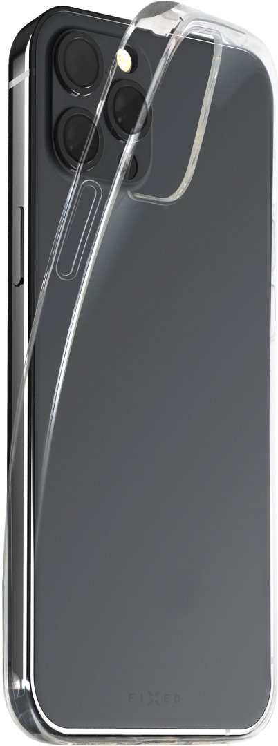 FIXED TPU gelové pouzdro Slim AntiUV pro Apple iPhone 13, čiré