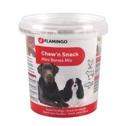 Flamingo Pamlsky mini mix tvar kost pro psy 500g