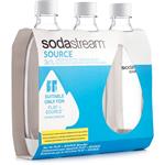 Fľaša SodaStream FUSE TriPack 1 l, biela