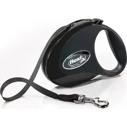Flexi Vodítko Style M pásek 5m/25kg černá