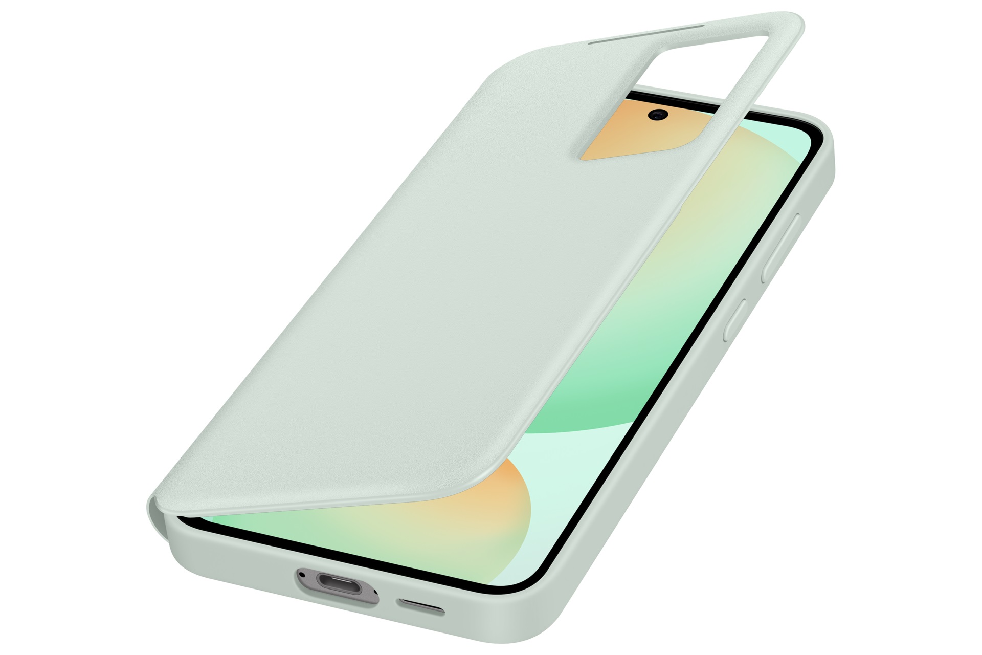 Flipové puzdro Samsung pre Samsung Galaxy S24 FE mint