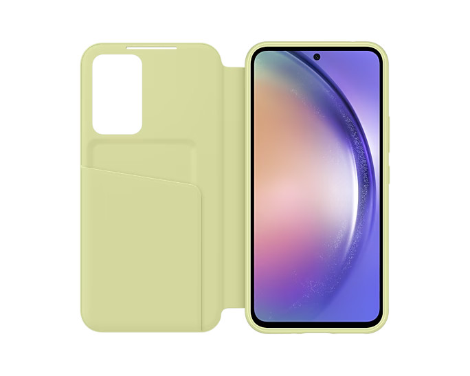Flipové puzdro Samsung Smart View EF-ZA546C pre Samsung Galaxy A54, limetkové