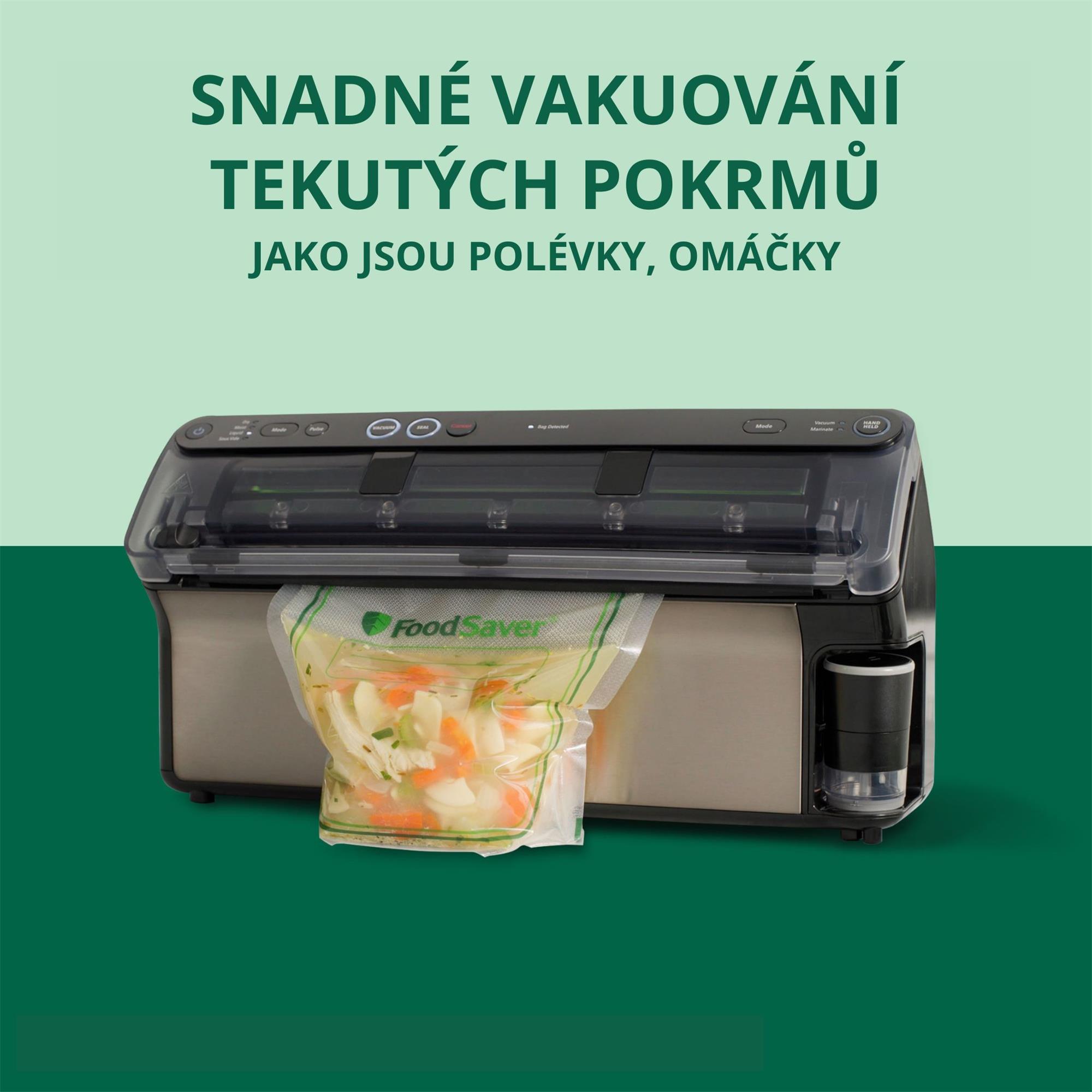 FoodSaver VS5910X Vakuová svářečka fólií Elite All-in-One Liquid+™