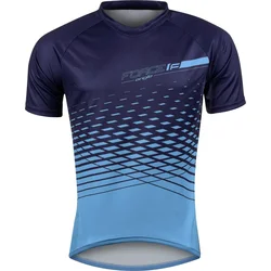 Force dres MTB ANGLE modrý veľkosť XS