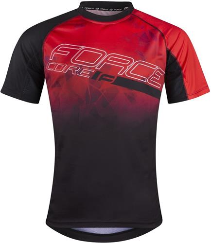 Force dres MTB CORE červeno-černý vel.L