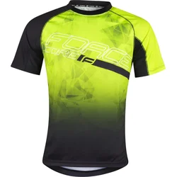 Force dres MTB CORE fluo-černý vel.S