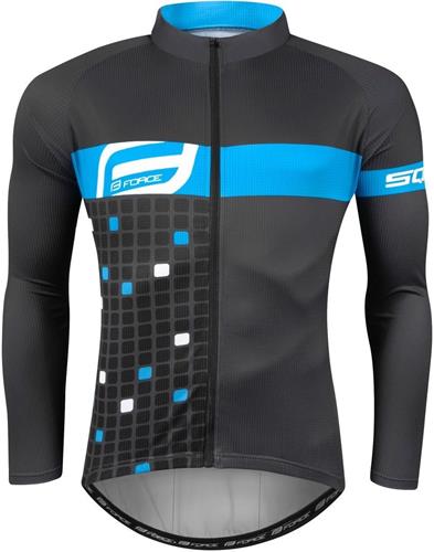 Force dres SQUARE šedo-modrý vel.L