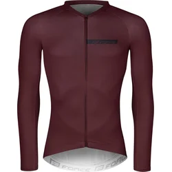 Force jersey CHARM bordová veľkosť 3XL