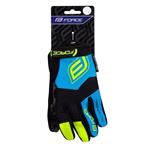 FORCE KID MTB AUTONOMY dětské rukavice, černo-modré vel.XL