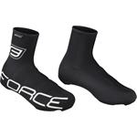 FORCE LYCRA TERMO ROAD návleky na tretry, černé vel.S-M