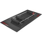 FORCE MAT, PVC pod trenažér, valce, čierna