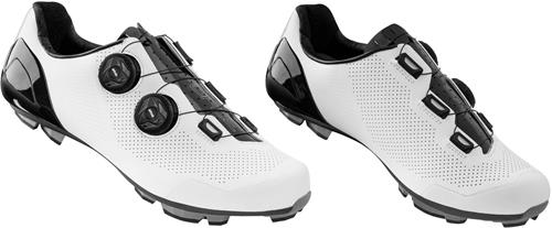 FORCE MTB tenisky WARRIOR CARBON, biele veľkosť 39