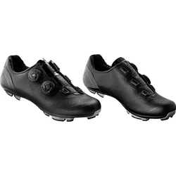 FORCE MTB tenisky WARRIOR CARBON, čierne veľkosť 43