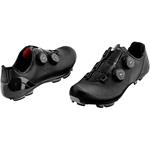 FORCE MTB tenisky WARRIOR CARBON, čierne veľkosť 46