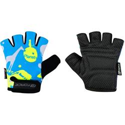 FORCE PLANETS KID, modro-fluo rukavice vel.XL
