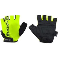 FORCE SQUARE KID, fluo rukavice vel.L