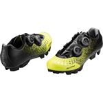 FORCE tretry MTB SCORE, fluo-černé vel.44