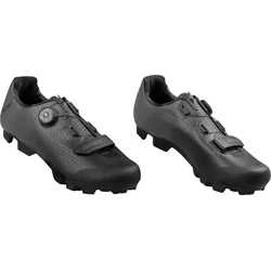 FORCE tretry MTB VICTORY, černo-šedé vel.40