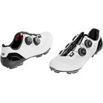 FORCE tretry MTB WARRIOR CARBON, bílé vel.42