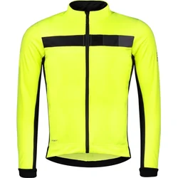 FORCE zimní bunda FROST softshell fluo-černá vel.3XL