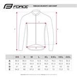 FORCE zimní bunda FROST softshell fluo-černá vel.XL