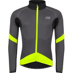 FORCE zimní bunda X70 windster šedo-černo-fluo vel.XL