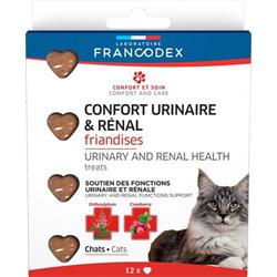 Francodex Urinary and Renal pochoutka pro kočky 12ks