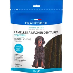 Francodex Weggy žuvacie plátky M pre psov 350g 15ks