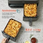 Fritéza Cosori Dual Basket s horúcim vzduchom, 8,5 l, keramická