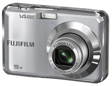 FUJIFILM kompakt FinePix AX500, 14MPix, 5x zoom, 2,7" LCD, HD video, stříbrný