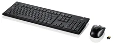 Fujitsu klávesnice Wireless LX400, CZ/SK, bezdrátová s myší