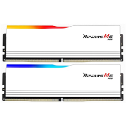 G.SKILL 32GB kit DDR5 6000 CL32 Ripjaws M5 RGB white